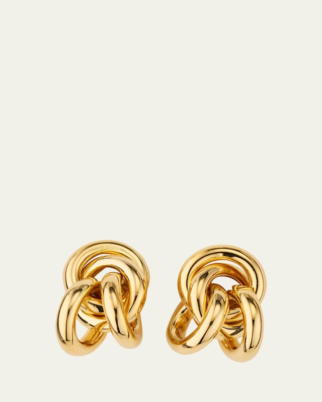 The Vera 18K Gold Plated Statement Earrings